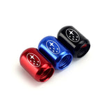 4pcs/set Subaru STI Car Air Valve Stem Cap Anti Dirty Tyre Valve Covers
