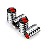 4pcs/set Suzuki Car Wheel Tire Air Covers Dust Proof Tire Valve Caps
