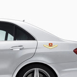 Peugeot Metal Wings Car Rear Sticker Auto Window Emblem Badge Decal
