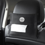 Nissan Suede Car Seat Back Tissue Box Napkin Holder Storage Bag