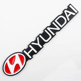 Hyundai Metal Car Rear Sticker Side Emblem Badge Decal
