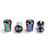 4pcs/set Nissan Logo Car Air Valve Stem Caps Auto Tyre Valve Covers