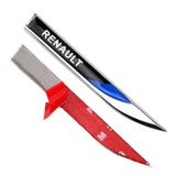 2pcs Renault Logo Metal Car Sider Fender Sticker Emblem Badge