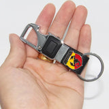 Abarth Metal Men Car Keyring Key Chain