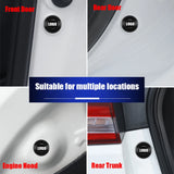 4pcs/set Subaru Car Door Shock Stickers Luminous Absorber Decal