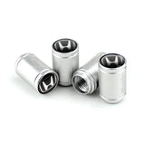 4pcs/set Honda Mugen Power Logo Sport Matte Car Air Valve Stem Caps Auto Tyre Valve Covers