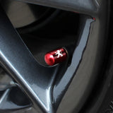 4pcs/set Peugeot Car Air Valve Stem Cap Anti Dirty Tyre Valve Covers