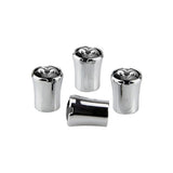 4pcs/set Dodge Logo Car Air Valve Stem Caps Auto Tyre Valve Covers