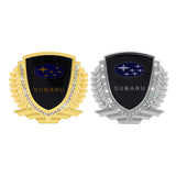 Subaru Metal Diamond Car Rear Sticker Trunk Emblem Badge Decal