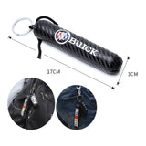 Buick Carbon Fiber Car Keyring Keychain