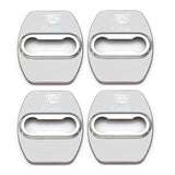 4pcs/set Cadillac Stainless Steel Car Door Lock Cover Protection