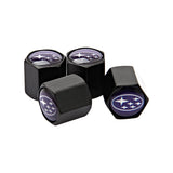 4pcs/set Subaru STI Car Air Valve Stem Cap Auto Tyre Valve Covers