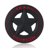 Jeep Texas Edition Star Metal Car Front Grille Emblem Badge Auto Trunk Sticker Decal
