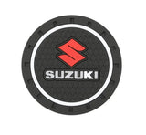 2pcs/set Suzuki PVC Car Water Coaster Cup Mat