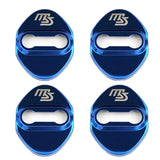 4pcs/set Mazda Stainless Steel Car Door Lock Cover Protection