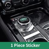Land Rover Metal Car Gear Cover Sticker Decal Center Console Cap Emblem Badge
