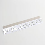 Mitsubishi PAJERO ABS Car Rear Sticker Trunk Emblem Badge Decal
