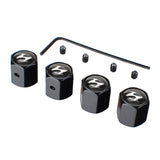 4pcs/set Hyundai Genesis Anti-Theft Car Air Valve Stem Cap Auto Tyre Valve Covers