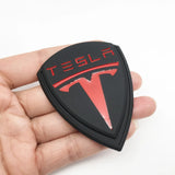 Tesla Metal Car Rear Sticker Decal Window Emblem Badge