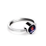 SAAB Metal Car Keychain Key Rings Holder Pendant