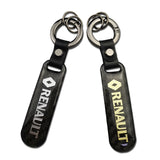 Renault Carbon Fiber Car Logo Keychain Keyring