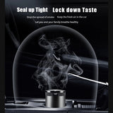 Dodge Metal Car Ash Tray Auto Ashtray Cigarette Holder Box with LED Light
