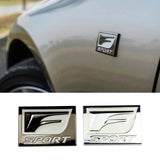 F-SPORT Car Side Rear Emblem Badge Sticker Decoration for  IS200 IS250 ES200 ES350 LX570 GS200 GS300 CT200H Accessories