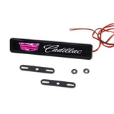 Cadillac Logo Car Front Hood Grille LED Light