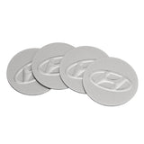 4pcs 56mm Hyundai Car Wheel Center Hub Caps Sticker Decal
