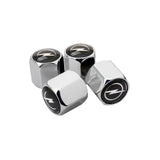 4pcs/set Opel Car Air Valve Stem Cap Auto Tyre Valve Covers