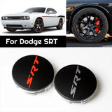 63mm Dodge SRT Logo Car Wheel Hub Center Caps Covers