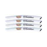 4pcs/set 9cm Cadillac Aluminum Alloy Car Wheel Rim Tyre Sticker