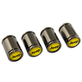 4pcs Jeep Logo Tire Valve Caps