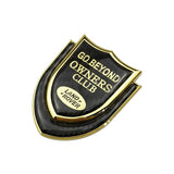 Land Rover Shield Carbon Fiber Car Rear Sticker Window Emblem Badge Decal