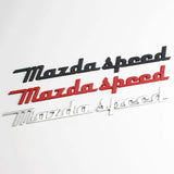 Mazda Mazdaspeed Logo Metal Car Rear Sticker Decal Auto Trunk Emblem Badge