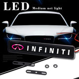 Infiniti Logo Car Front Hood Grille LED Light