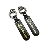Lexus Carbon Fiber Car Logo Keychain Keyring