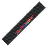 130x21cm Mitsubishi Car Front Trunk Windshield Sunshade Sticker Decal