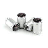 4pcs/set Cadillac Logo Sport Matte Car Air Valve Stem Caps Auto Tyre Valve Covers