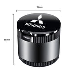 Mitsubishi Metal Car Ash Tray Auto Ashtray Cigarette Holder Box with LED Light