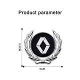Renault Metal Car Rear Sticker Trunk Emblem Badge Decal