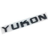 3D Chrome Car Rear Trunk Letters Emblem Sticker For YUKON Sierra 2004 Canyon Envoy Safari Savana Modification Accessories