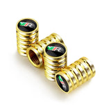 4pcs/set Skoda Car Wheel Tire Air Covers Dust Proof Tire Valve Caps