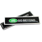 2pcs/set Land Rover Logo Metal Car Side Sticker Auto Emblem Badge