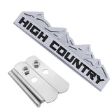 Dodge Mountain High Country Logo Metal Car Rear Sticker Auto Front Grille Emblem Badge