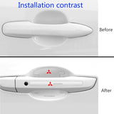 Mitsubishi Car Door Bowl Handle Anti-collision Protective Stickers Scratches Film