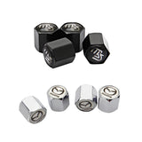 4pcs/set Mazda Car Air Valve Stem Cap Auto Tyre Valve Covers
