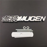 Metal Car Front Grille Emblem Badge Auto Styling for  Mugen Logo Jazz Civic CRV Crosstour HRV Odyssey City Jade Insight