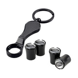 4pcs/set Land Rover Range Rover Logo Car Air Valve Stem Caps Auto Tyre Valve Covers