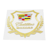 Cadillac Shield Car Rear Sticker Auto Window Emblem Badge Decal